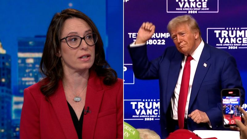 Video: Maggie Haberman weighs in on Trump’s town hall dancing | CNN Politics