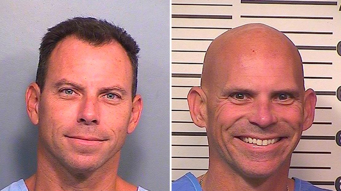 Erik Menendez (left) is seen on October 31, 2016 and Lyle Menendez on February 22, 2018 in photos provided by the California Department of Corrections and Rehabilitation.