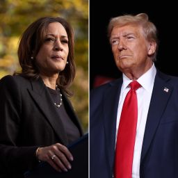 Vice President Kamala Harris and former President Donald Trump.
