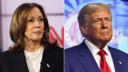 Vice President Kamala Harris and former President Donald Trump.