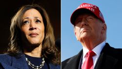 Vice President Kamala Harris and former President Donald Trump campaign Sunday, November 3.