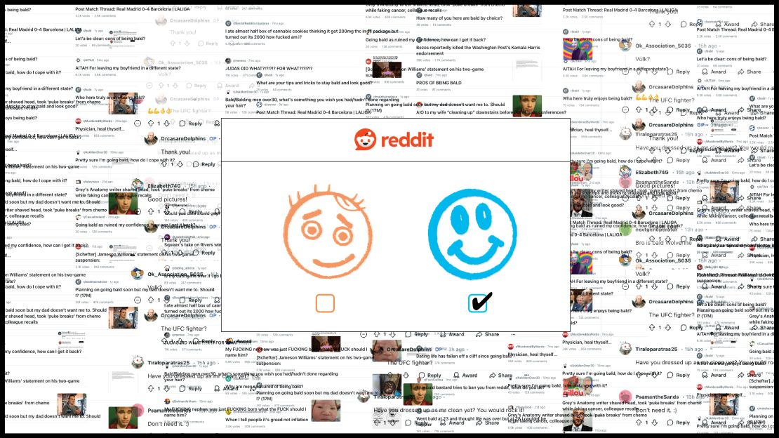 The r/bald forum is now among Reddit's top 2% topic-based subreddits.