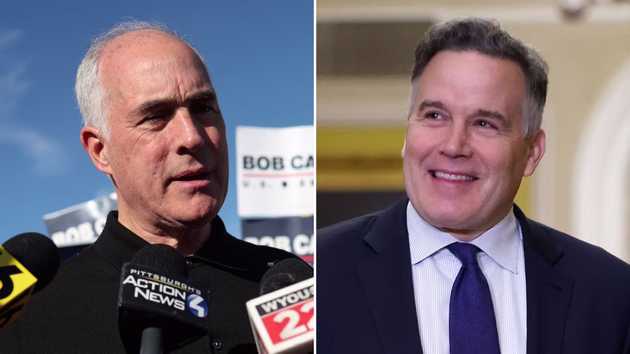 Bob Casey and Dave McCormick
