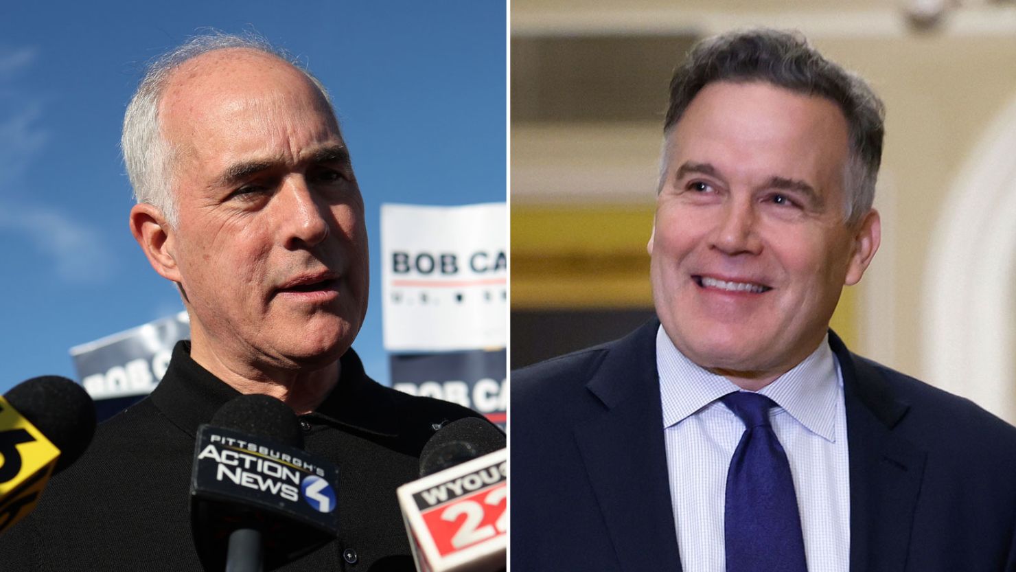 Bob Casey and Dave McCormick