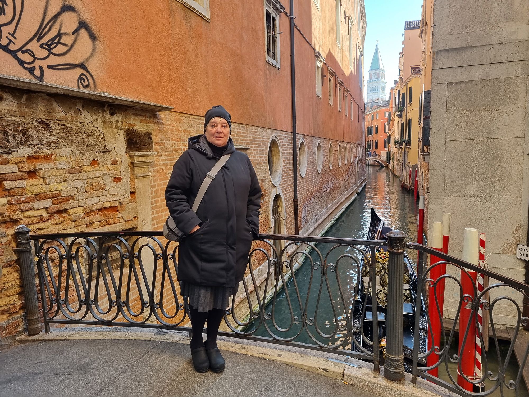 Monica Poli, 58, patrols the streets of Venice in search of pickpockets on her time off from her job.