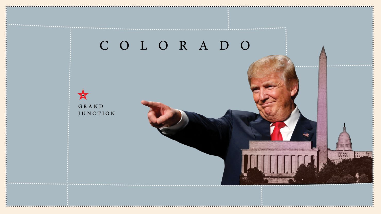 The Bureau of Land Management headquarters moved from Washington, DC to Grand Junction, CO under the first Trump administration.