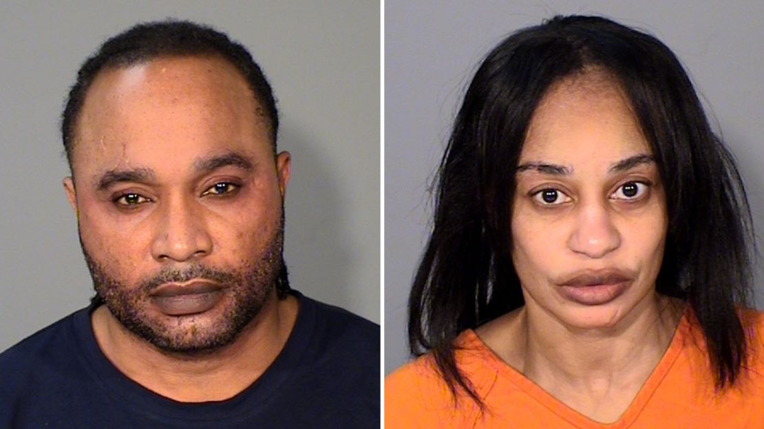 Jadion Anthony Richards, left, and Akwele Nickeisha Lawes-Richards