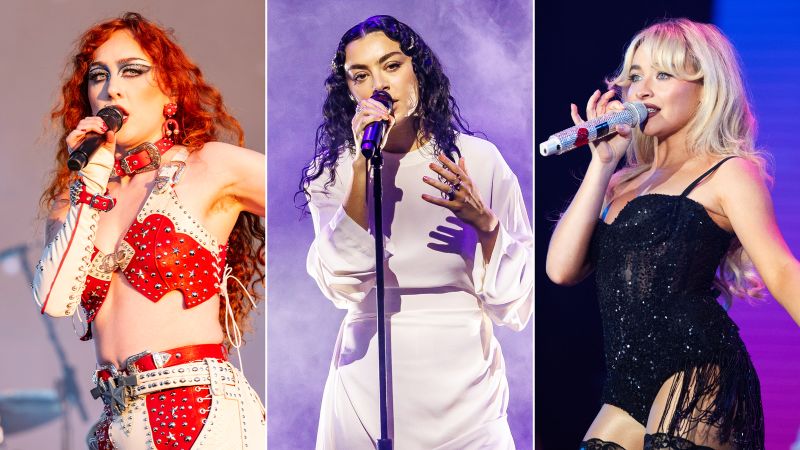 Pop music is messier — for the better — because of Chappell Roan, Charli XCX and Sabrina Carpenter