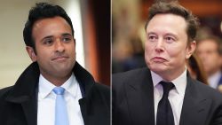 Vivek Ramaswamy and Elon Musk.