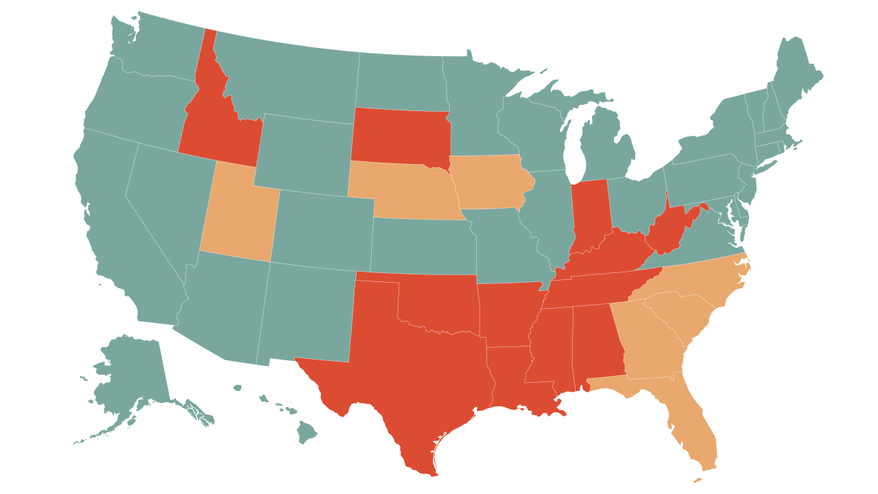 Illegal  incest Abortion law state map: See where abortions are legal or banned | CNN