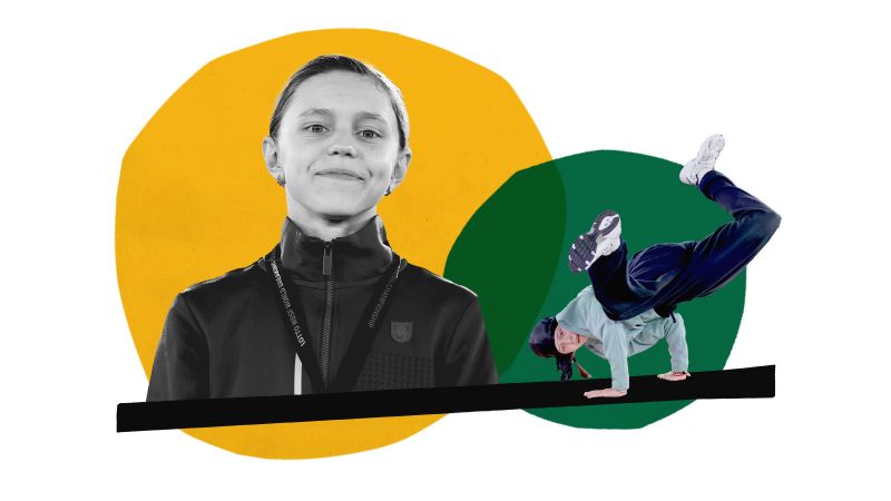 Dominika Panevich: Susipažinkite su paaugle lūžtančia superžvaigžde, kuri olimpinėse žaidynėse nori „įrašyti istoriją“ naujoje sporto šakoje