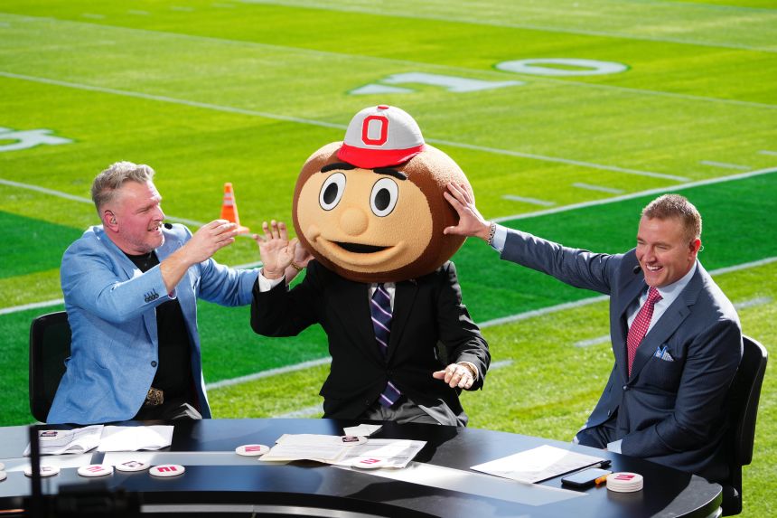Corso became renowned for using mascots' headgear to predict results.