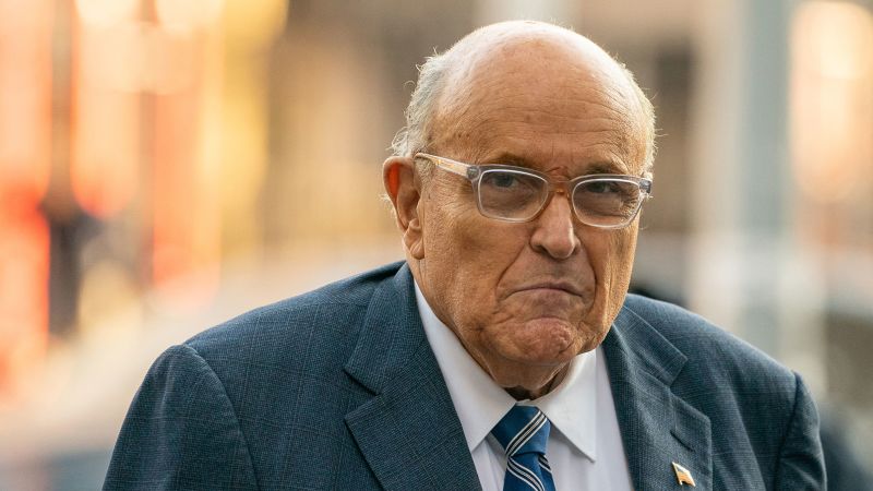 Rudy Giuliani injured but recovering after car accident in New Hampshire | CNN Politics