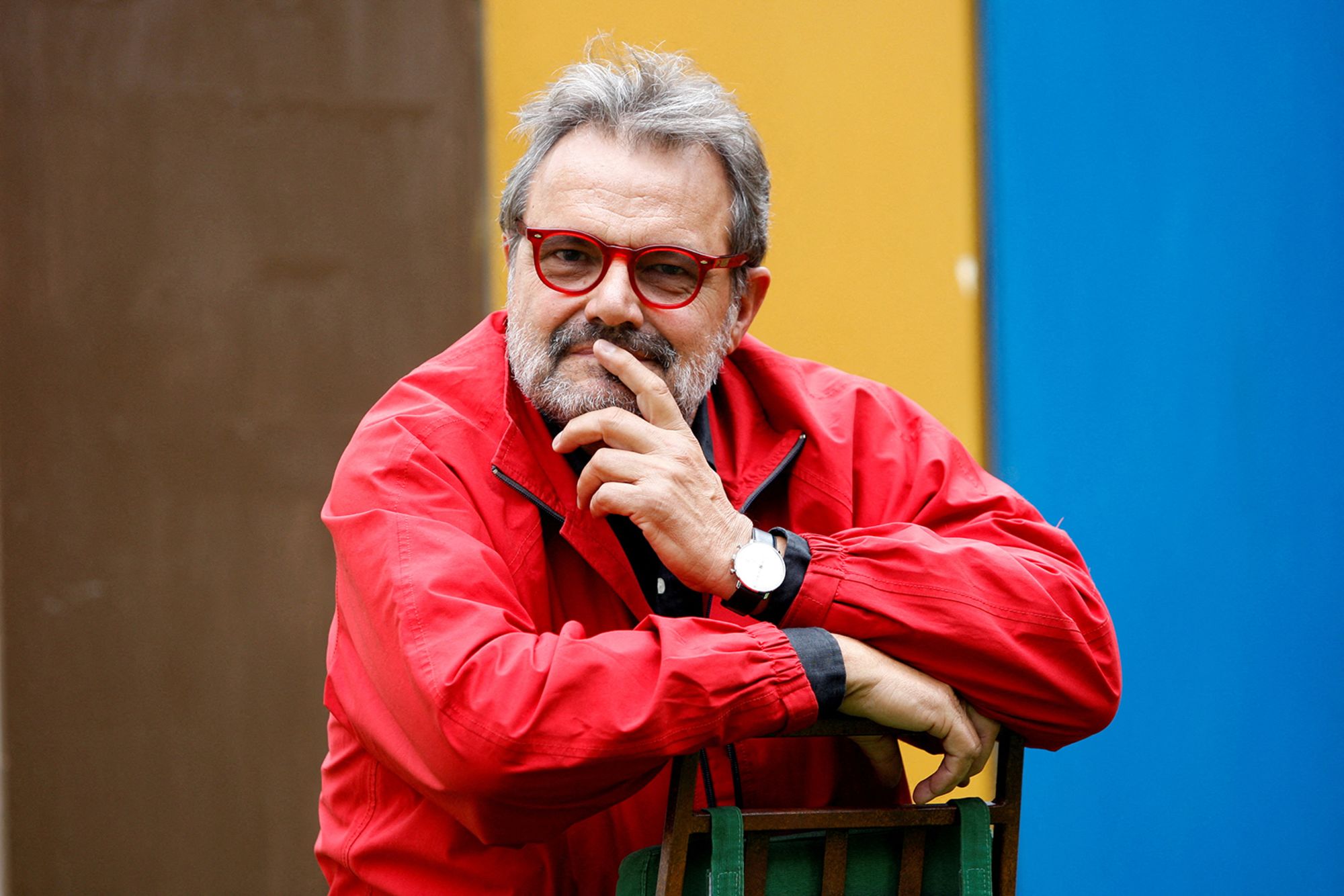 Photographer Oliviero Toscani pictured in Rome, Italy in October 2008.