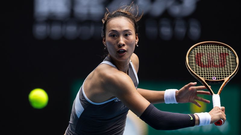 Australian Open: Last year’s finalist Zheng Qinwen stunned in biggest upset so far | CNN