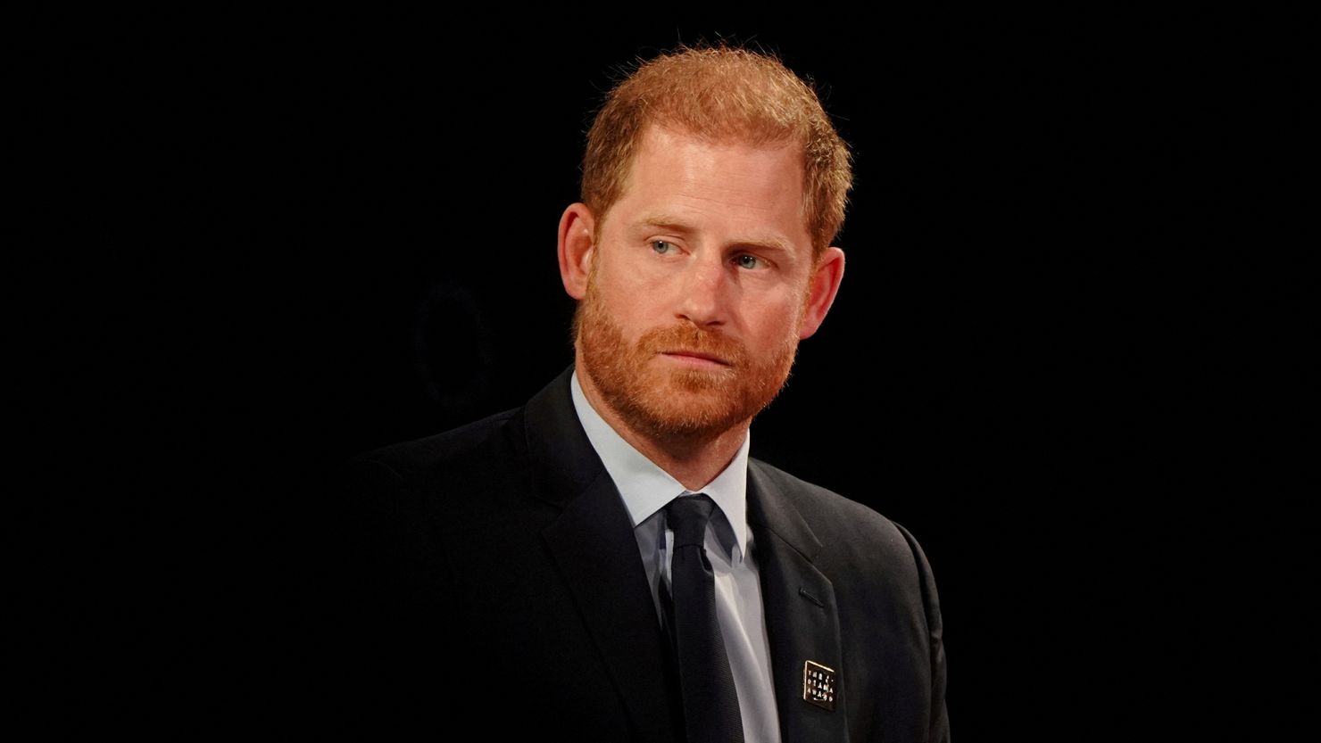 Prince Harry looks on during a Diana Award panel about mental health at the 2024 Concordia Annual Summit in New York on September 23, 2024.