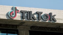 TikTok logo is pictured on the U.S. headquarters of the social media company in Culver City, California, U.S. January 18, 2025.    REUTERS/Fred Greaves