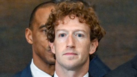 El CEO de Meta, Mark Zuckerberg, asiste a la ceremonia de inauguración presidencial de Donald Trump en Washington el 20 de enero de 2025.