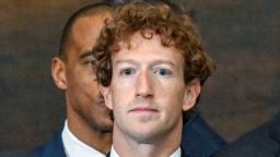 Meta CEO Mark Zuckerberg attends Donald Trump's presidential inauguration ceremony in Washington, DC, on January 20, 2025.