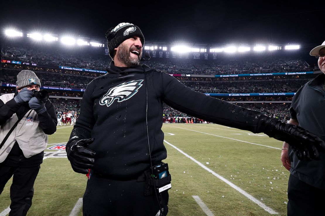 Sirianni cherche à remporter le deuxième titre du Super Bowl des Eagles.