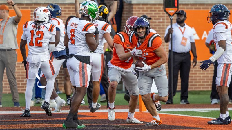 After losing brother in Bourbon Street attack a month ago, wide receiver Jack Bech honors him at Senior Bowl