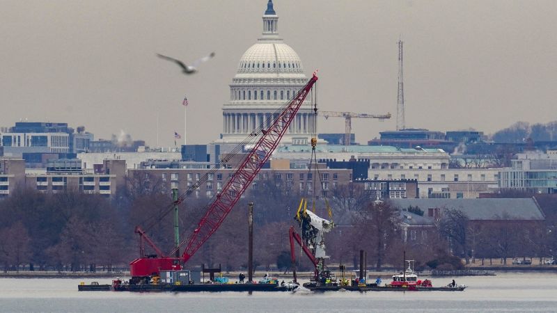 Washington DC plane crash: Bodies of all victims have been recovered from river where jet collided with Black Hawk