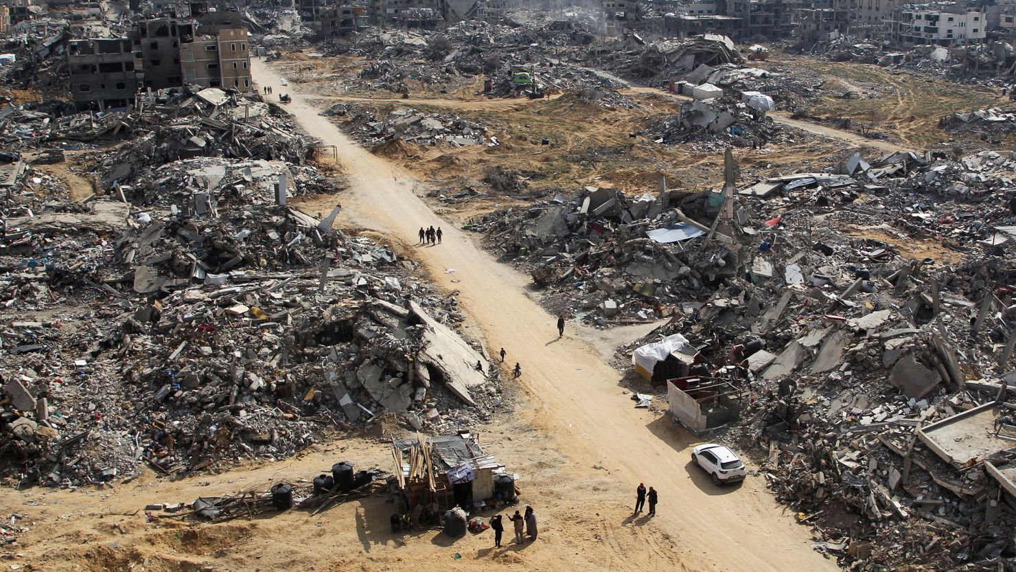 Trump describes Gaza as a ‘big real estate site’ as he doubles down on