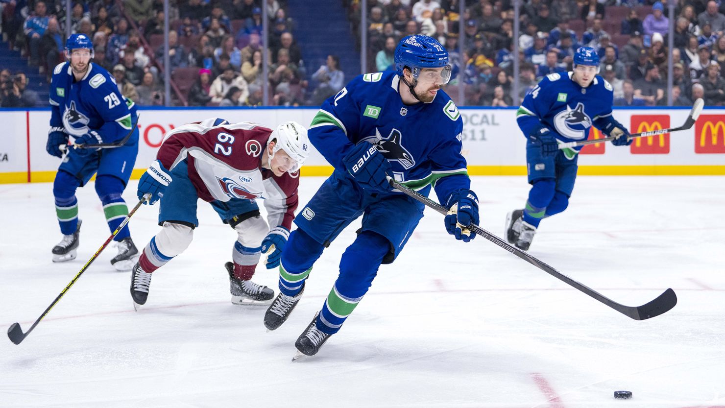 The Vancouver Canucks were dominant in their victory over the Colorado Avalanche.