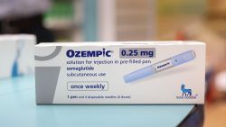 FILE PHOTO: A box of Ozempic made by Novo Nordisk is seen at a pharmacy in London, Britain March 8, 2024. REUTERS/Hollie Adams/File Photo