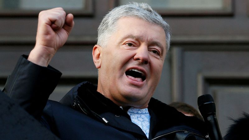 Ukraine sanctions ex-president Poroshenko on ‘national security’ grounds