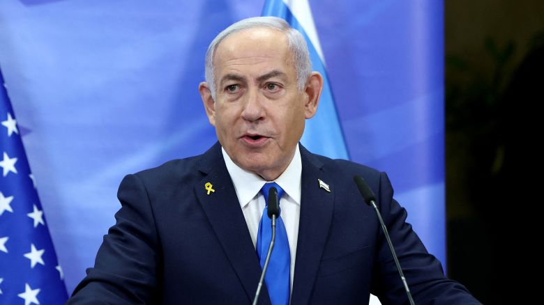 Israeli Prime Minister Benjamin Netanyahu in Jerusalem on February 16.