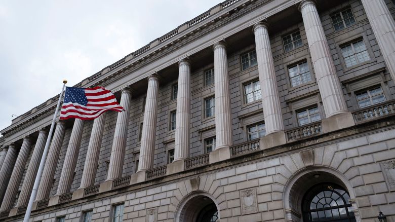 A view of the Internal Revenue Service (IRS) building in Washington, D.C., U.S., February 16, 2025.