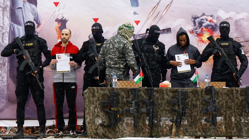 Israel delays release of hundreds of Palestinian detainees following recovery of six Israeli hostages from Gaza