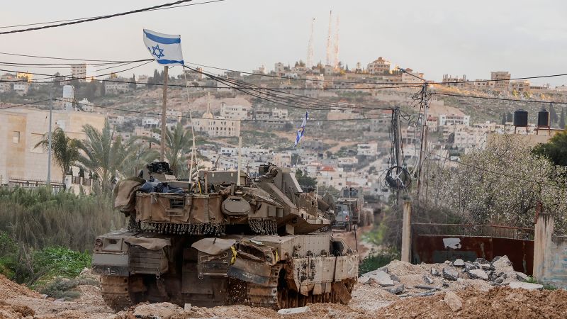 Israel sends tanks to the West Bank for the first time in 20 years. Here’s why that’s significant