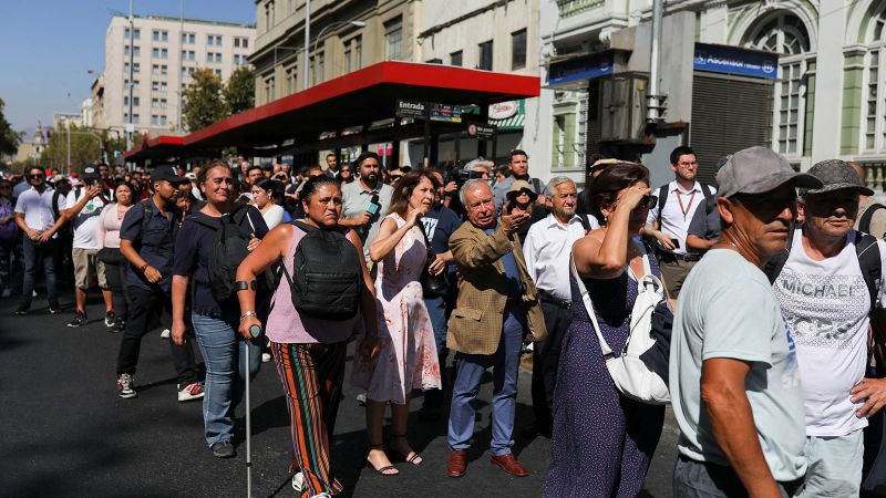 Chile experiences massive blackout hitting 14 of its 16 regions | CNN