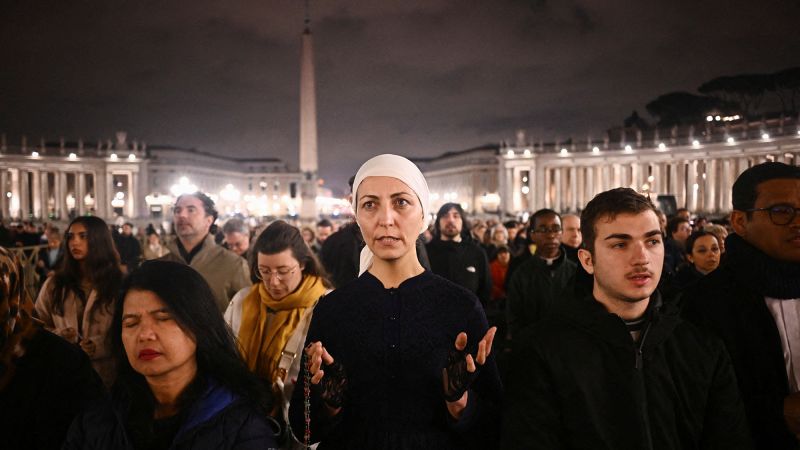 Pope Francis' 'complex' health crisis triggers wave of prayer and uncertainty across Rome