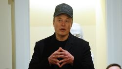 Elon Musk attends the first cabinet meeting hosted by U.S. President Donald Trump, in Washington, D.C., U.S., February 26, 2025.