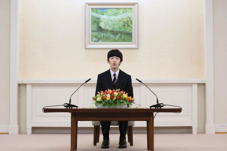 Prince Hisahito in Japan will attend his first press conference after turning 18 at Akasaka Estate in Tokyo on March 3rd.
