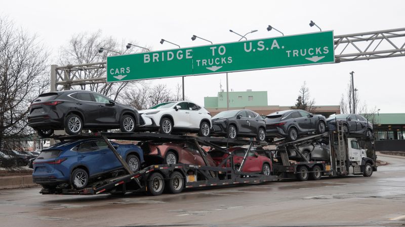 America’s automakers aren’t rushing to move production to US factories to avoid tariffs - CNN