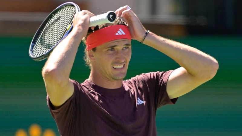 Alexander Zverev: No. 1 seed suffers shock second-round defeat at Indian Wells