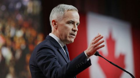 Carney ganó la carrera para convertirse en líder del gobernante Partido Liberal de Canadá el domingo.