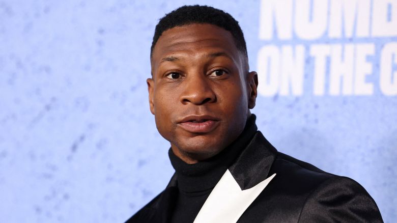 Jonathan Majors attends a premiere for the two-part documentary film "Number One on the Call Sheet" in Los Angeles, California, U.S., March 12, 2025. REUTERS/Mario Anzuoni
