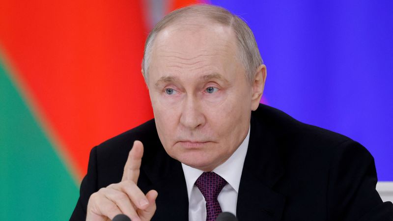 Putin says he has ‘reservations’ about ceasefire proposal for Ukraine