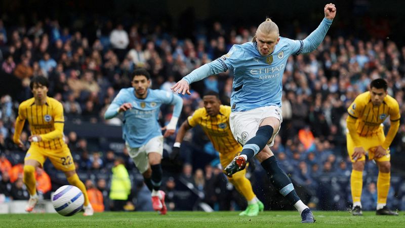 Record-breaking Erling Haaland makes Premier League history as fastest player to 100 goals and assists