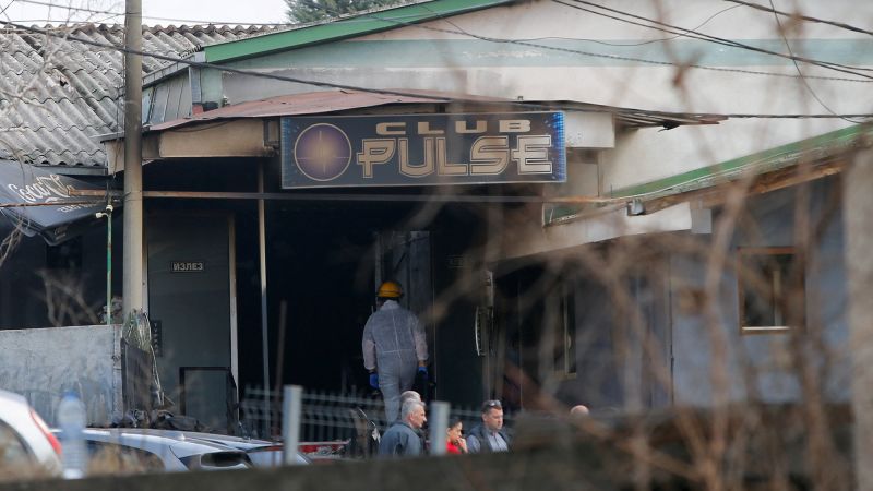 Pyrotechnics blamed as fire rips though North Macedonia nightclub killing 59 people CNN Pyrotechnics blamed as fire rips though North Macedonia nightclub killing 59 people CNN