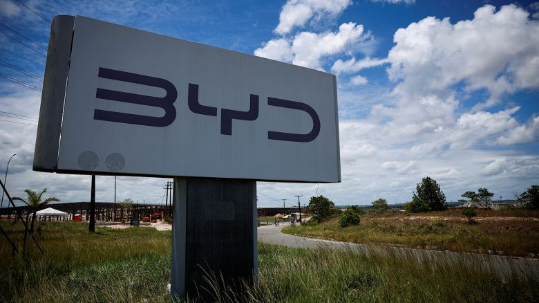 A general view of BYD's new electric vehicle (EV) factory's construction site in Camacari, Brazil November 17, 2024.