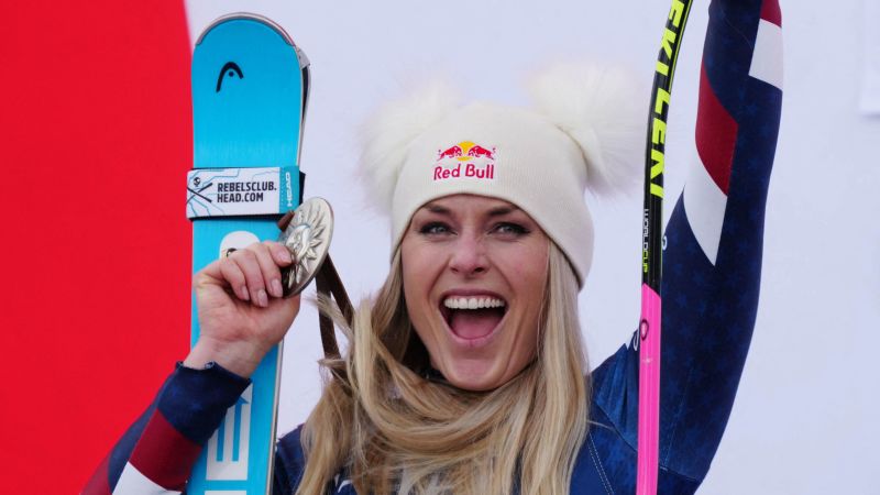 Lindsey Vonn takes 2nd in the final World Cup race of her comeback season, Lara Gut-Behrami wins | CNN