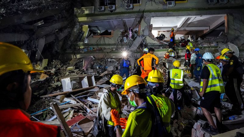 Photos: Deadly earthquake strikes Myanmar, Thailand and China