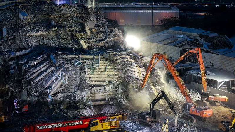 Thai tycoon and Chinese company charged over deadly Bangkok building collapse