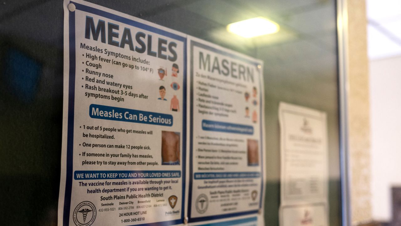 Most of the measles cases that have been reported in Texas have been in rural Gaines County.